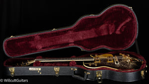 Gretsch G6134TG Limited Edition Paisley Penguin with String-Thru Bigsby Black Paisley (363)