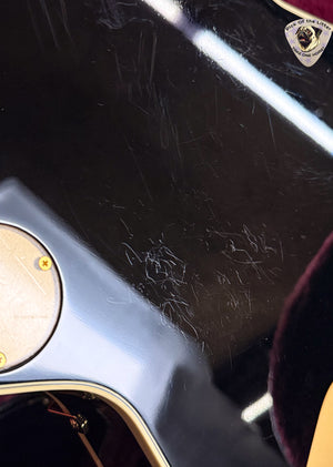 2023 Gretsch G6134TG Limited Edition Paisley Penguin with String-Thru Bigsby Black Paisley