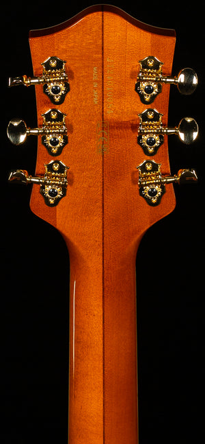 Gretsch G6120TGQM-56 Limited Edition Quilt Classic Chet Atkins Hollow Body with Bigsby Roundup Orange Stain Lacquer (084)
