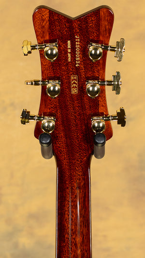 2025 Gretsch Limited Edition Falcon Center Block Jr. with Bigsby Quilted Maple Roundup Orange