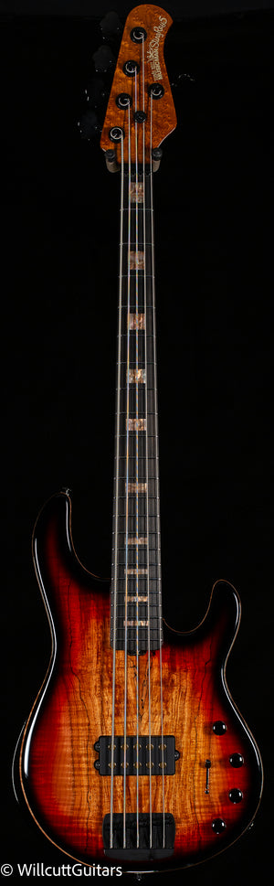 Ernie Ball Music Man StingRay 5 35th Anniversary Spalted Sunburst (716)