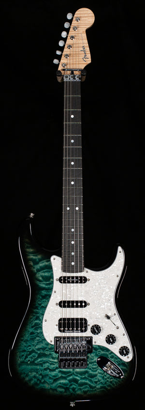 Fender Custom Shop Masterbuilt Kyle McMillin Floyd Strat NOS Emerald Green Satin AAAA Quilt Maple Top (246)
