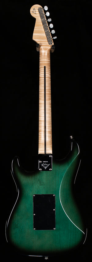 Fender Custom Shop Masterbuilt Kyle McMillin Floyd Strat NOS Emerald Green Satin AAAA Quilt Maple Top (246)