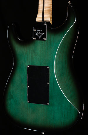 Fender Custom Shop Masterbuilt Kyle McMillin Floyd Strat NOS Emerald Green Satin AAAA Quilt Maple Top (246)