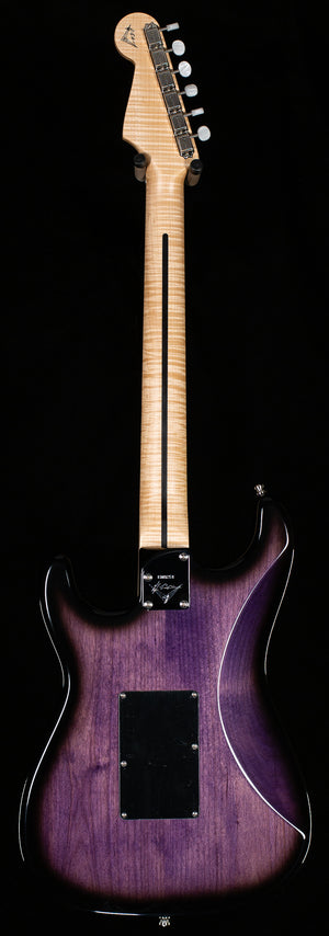 Fender Custom Shop Masterbuilt Kyle McMillin Floyd Stratocaster Purple Stain AAAA Quilt Maple (251)