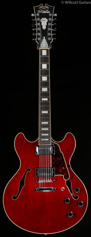 D'Angelico Premier DC12 Trans Wine 12-String (255)