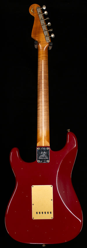 Fender Custom Shop LTD 1954 Roasted Stratocaster Journeyman Relic Cimarron Red (161)
