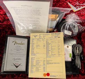 Fender Custom Shop LTD 1954 Roasted Stratocaster Journeyman Relic Cimarron Red (161)