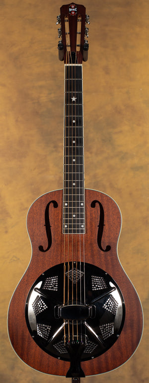 Republic Triolian Mahogany Stain Single Cone Resonator