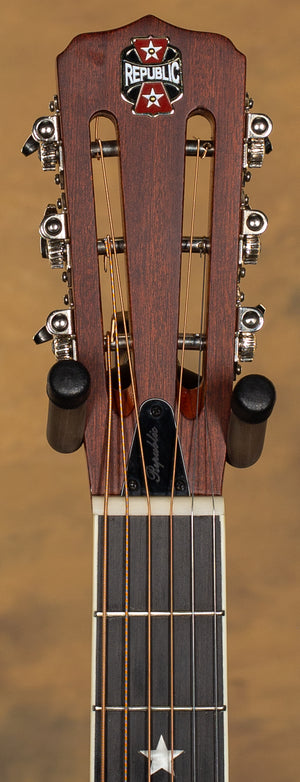 Republic Triolian Mahogany Stain Single Cone Resonator