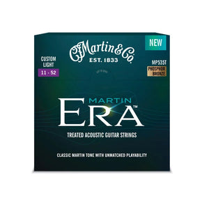 Martin Era Premium Treated Strings Custom Light