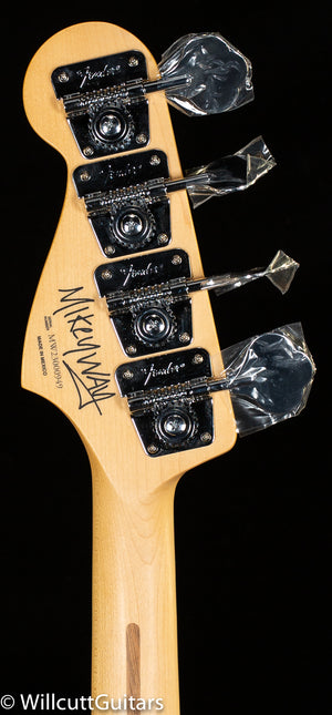 Fender Limited Edition Mikey Way Jazz Bass Silver Sparkle (949)