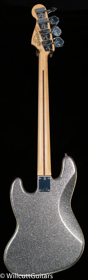 Fender Limited Edition Mikey Way Jazz Bass Silver Sparkle (990)