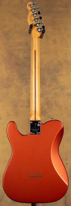 2021 Fender Player Plus Telecaster Aged Candy Apple Red Maple