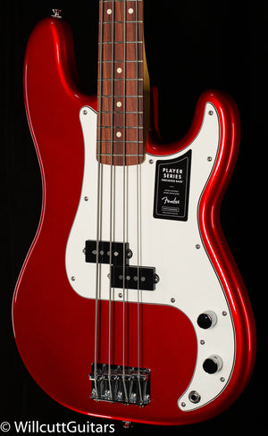 Fender Player Precision Bass Pau Ferro Fingerboard Candy Apple Red (054)