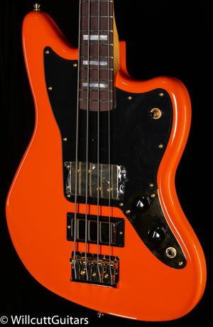 Fender Limited Edition Mike Kerr Jaguar Bass Tiger's Blood Orange (199)