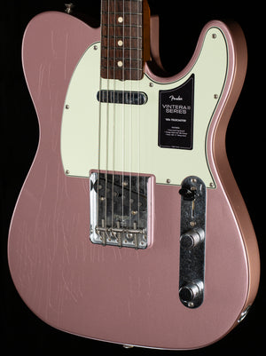 Fender Limited Edition Vintera II Road Worn '60s Telecaster Rosewood Fingerboard Burgundy Mist Metallic (941)