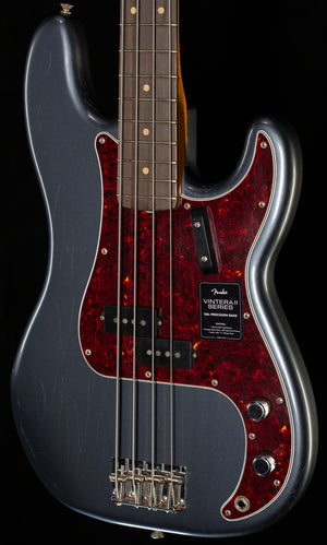 Fender Vintera II Road Worn '60s Precision Bass Rosewood Fingerboard Charcoal Frost Metallic (254)