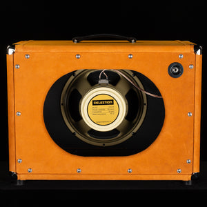 Amplified Nation 1x12 Cabinet Golden Brown Suede/Oxblood + Creamback (819)