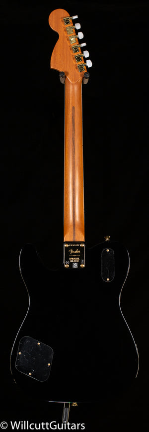 Fender Parallel Universe Volume II Troublemaker Tele Deluxe with Bigsby Ebony Fingerboard Black (357)