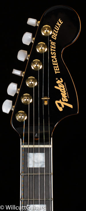 Fender Parallel Universe Volume II Troublemaker Tele Deluxe with Bigsby Ebony Fingerboard Black (357)