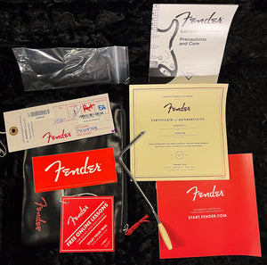 Fender Parallel Universe Volume II Strat Jazz Deluxe, Rosewood Fingerboard, Transparent Faded Sea Foam Green (758)