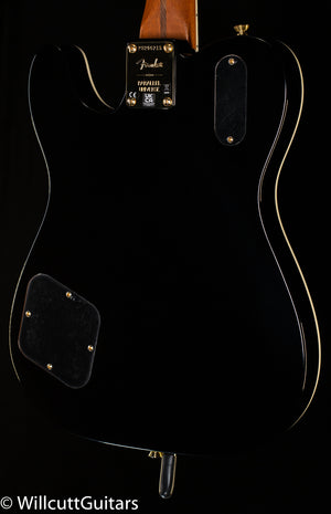 Fender Parallel Universe Volume II Troublemaker Tele Deluxe with Bigsby, Ebony Fingerboard, Black (215)