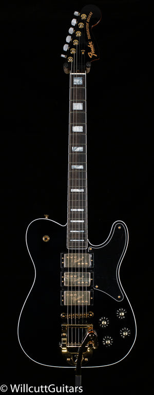 Fender Parallel Universe Volume II Troublemaker Tele Deluxe with Bigsby Black (254)
