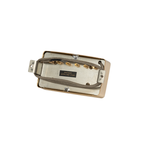 Gibson Custombucker Underwound (Double black, Gold Cover, 2-conductor, Unpotted, 7.2k, Alnico 3)