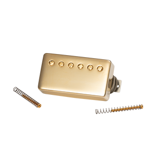 Gibson Custombucker Underwound (Double black, Gold Cover, 2-conductor, Unpotted, 7.2k, Alnico 3)