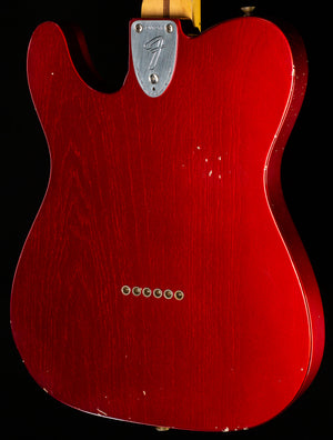 Fender Custom Shop Masterbuilt Andy Hicks 1972 Telecaster Thinline Journeyman Candy Apple Red (268)