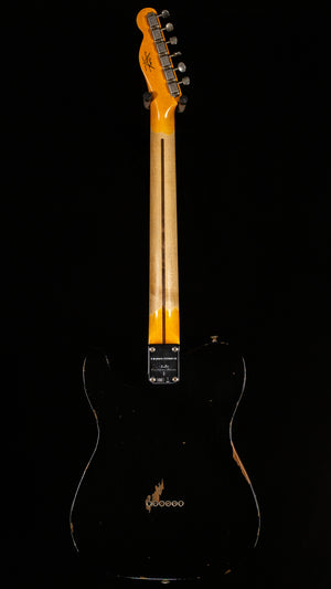 Fender Custom Shop 2019 LTD ROASTED PINE Double Esquire Relic - Aged Black