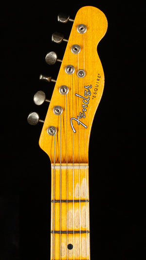Fender Custom Shop 2019 LTD ROASTED PINE Double Esquire Relic - Aged Black