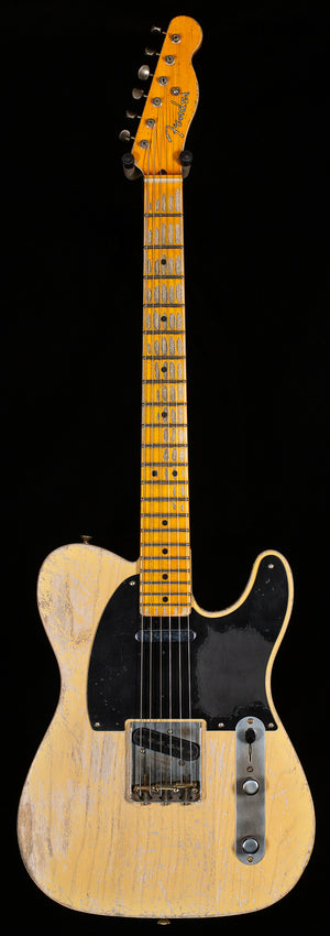Fender Custom Shop Masterbuilt Dennis Galuzska Feb '51 Nocaster Relic Faded Nocaster Blonde (548)