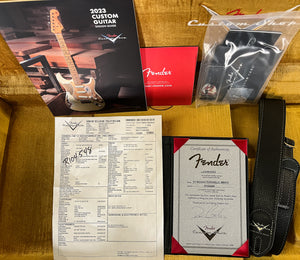 Fender Custom Shop Masterbuilt Dennis Galuzska Feb '51 Nocaster Relic Faded Nocaster Blonde (548)