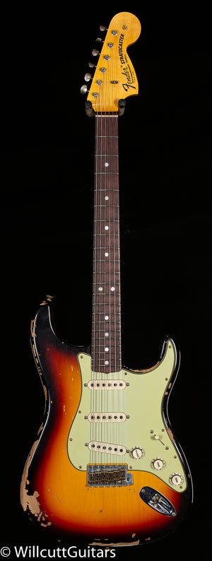 Fender Custom Shop Michael Landau Signature 1968 Stratocaster, Round-Laminated Rosewood, Bleached 3-Color Sunburst (628)
