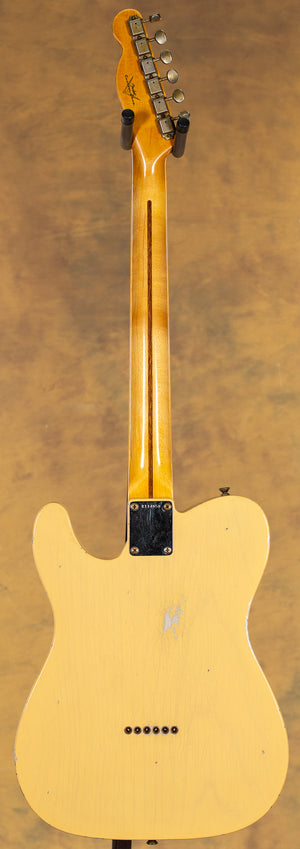 2022 Fender Custom Shop Willcutt Exclusive 4/54 Blackguard Telecaster Relic Blonde 10/56 "V"