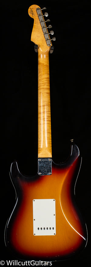 Fender Custom Shop Willcutt True '62 Stratocaster Journeyman Relic 3-Color Sunburst 60 C (777)