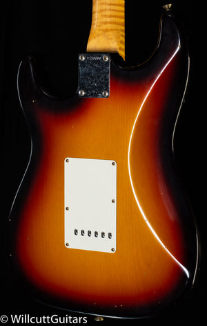 Fender Custom Shop Willcutt True '62 Stratocaster Journeyman Relic 3-Color Sunburst 60 C (777)