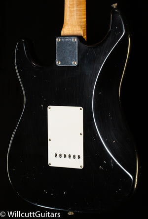 Fender Custom Shop TRUE '62 STRAT JRN MBDG '59 C BLK BRAZ (029)