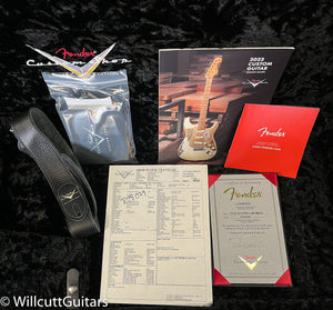 Fender Custom Shop TRUE '62 STRAT JRN MBDG '59 C BLK BRAZ (029)