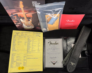 Fender Custom Shop Willcutt True '62 Stratocaster Journeyman Relic Black 60s Oval C (897)