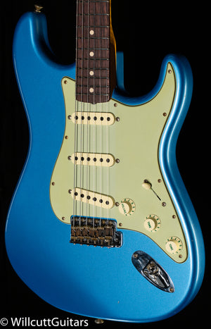 Fender Custom Shop Willcutt True '62 Stratocaster Journeyman Relic Lake Placid Blue Large C (251)