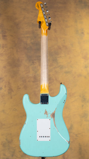 2022 Fender Custom Shop "The 63" 1963 Stratocaster Relic Surf Green Large C