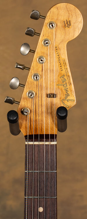 2022 Fender Custom Shop Willcutt True '62 Stratocaster Journeyman Relic Black Large C