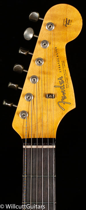 Fender Custom Shop Willcutt True '62 Stratocaster Journeyman Relic 3-Tone Sunburst 60s Oval C (900)