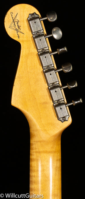 Fender Custom Shop Willcutt True '62 Stratocaster Journeyman Relic 3-Tone Sunburst 60s Oval C (900)