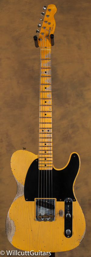 Fender Custom Shop Limited Edition 1950 Esquire Heavy Relic Aged Nocaster Blonde