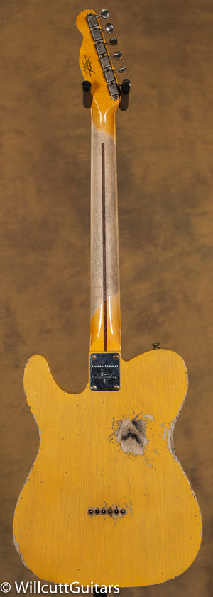 Fender Custom Shop Limited Edition 1950 Esquire Heavy Relic Aged Nocaster Blonde