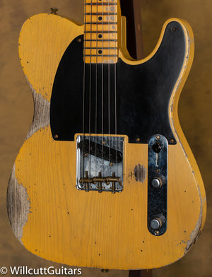 Fender Custom Shop Limited Edition 1950 Esquire Heavy Relic Aged Nocaster Blonde